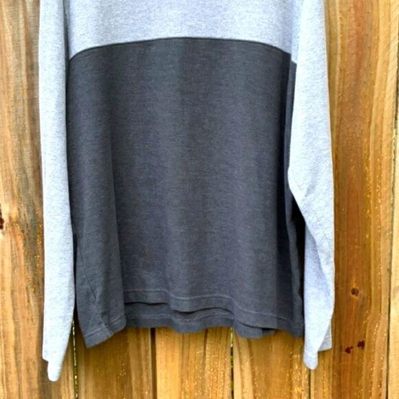 Take 50% OFF-Faded Glory Men’s V-Neck Pullover Sweater Gray And Black, Size- 2XL - Picture 3 of 5